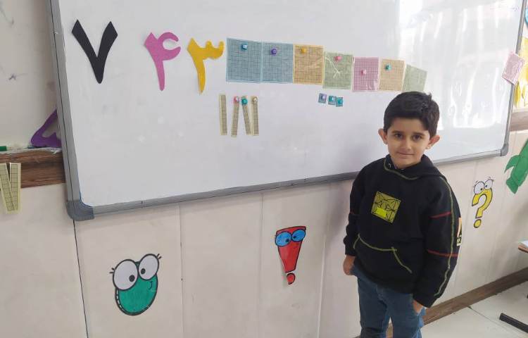 ریاضی-ساخت اعداد سه رقمی با دسته های صدتایی و ده تایی 2