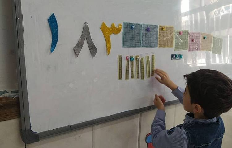 ریاضی-ساخت اعداد سه رقمی با دسته های صدتایی و ده تایی 4