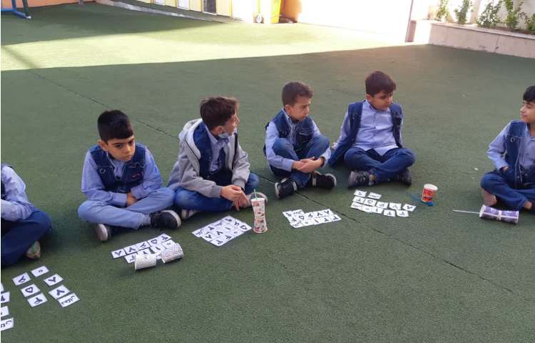 ریاضی(ساخت رقم با کارت اعداد) 2