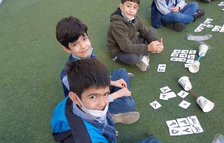 ریاضی(ساخت رقم با کارت اعداد) 3