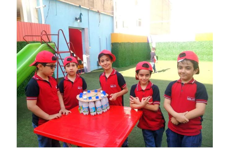 ریاضی-ساخت ساعت با درب بطری و هماهنگی چشم و دست 1