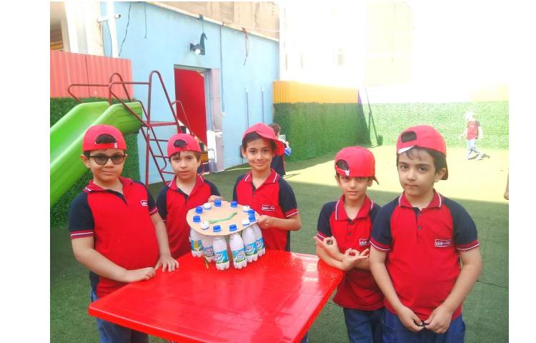 ریاضی-ساخت ساعت با درب بطری و هماهنگی چشم و دست 1