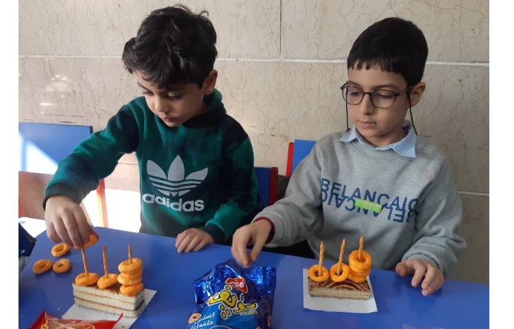 ریاضی،عدد خوشمزه.ساخت چرتکه 5