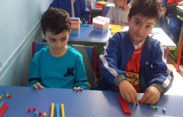 ریاضی(کار با کوئیزنر و ساخت عدد با آن) 1