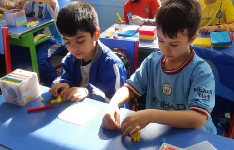 ریاضی(کار با کوئیزنر و ساخت عدد با آن) 3