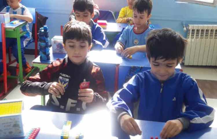 ریاضی(کار با کوئیزنر و ساخت عدد با آن) 4