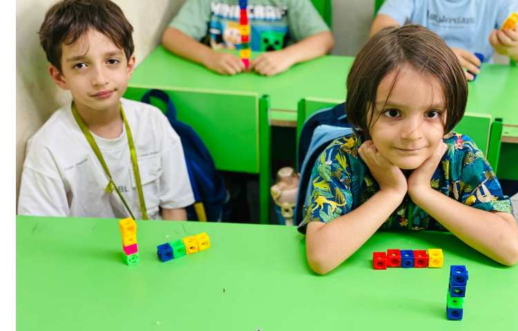 ریاضی: آموزش ردیف و ستون با استفاده از ابزار ( چینه ) 2