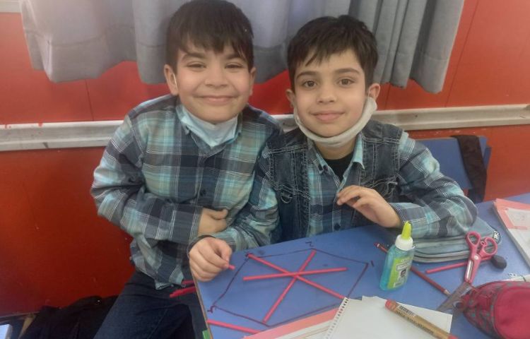 :ریاضی، آموزش قطر و نامگذاری چند ضلعی ها، ص 84 کتاب 2