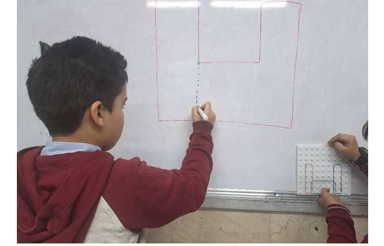 ریاضی آموزش مساحت ترکیبی 1