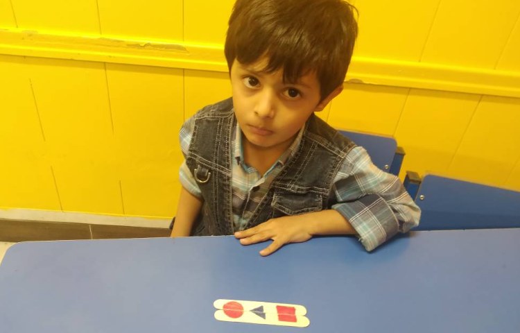 :ریاضی، آموزش مفهوم تقارن، کلاس پرتقال 1