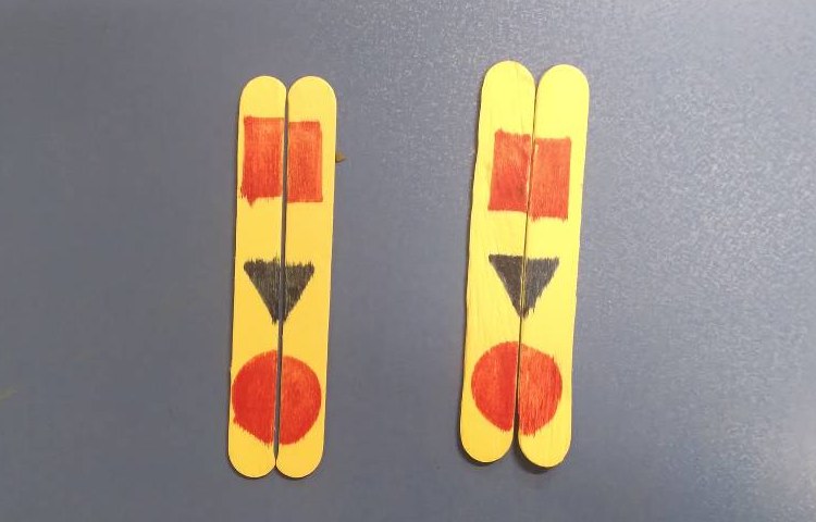 :ریاضی، آموزش مفهوم تقارن، کلاس پرتقال 5