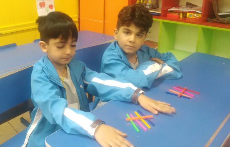 :ریاضی آموزش چوب خط، کلاس پرتقال 6