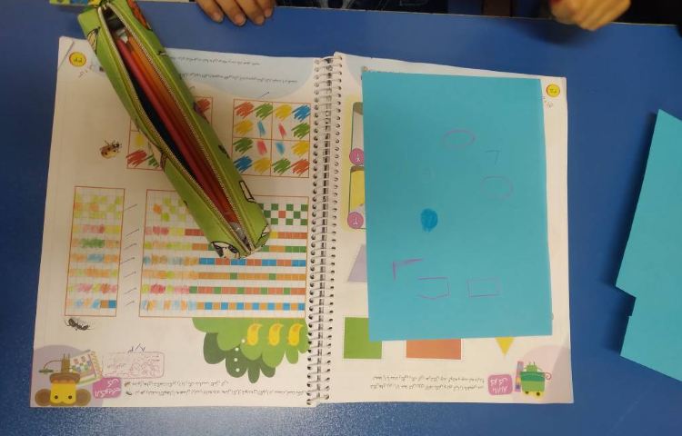 :ریاضی، آموزش گوشه و لبه، کلاس پرتقال 1