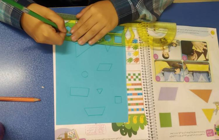 :ریاضی، آموزش گوشه و لبه، کلاس پرتقال 2