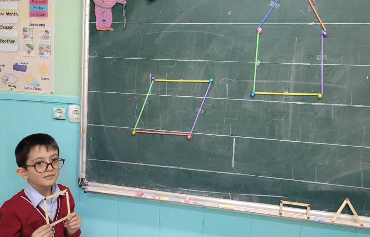 ریاضی آموزش گوشه و لبه 4