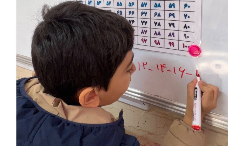 ریاضی الگویابی با جدول اعداد 6