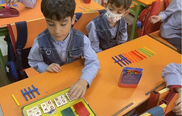 ریاضی (اموزش چوب خط) 5