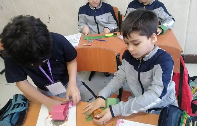 ریاضی: اندازه گیری با نوار کاغذی 3