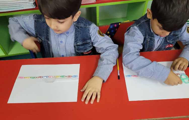 ریاضی: اندازه گیری با کمک گیره ی دفتر