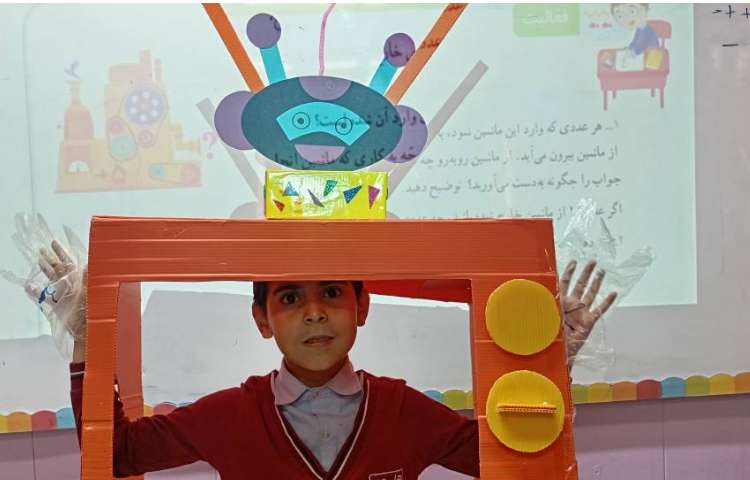 ریاضی ، ایجاد انگیزه ی مبحث ماشین ورودی،خروجی 3