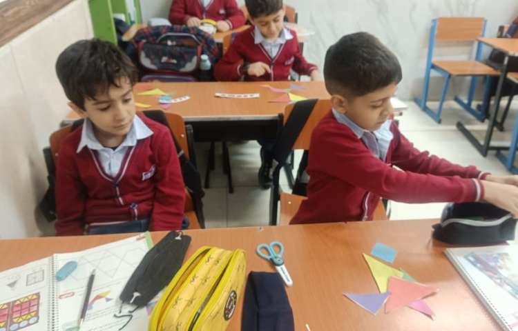 ریاضی ( بازی با اشکال هندسی ) 3