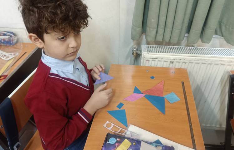 ریاضی ( بازی با اشکال هندسی ) 9