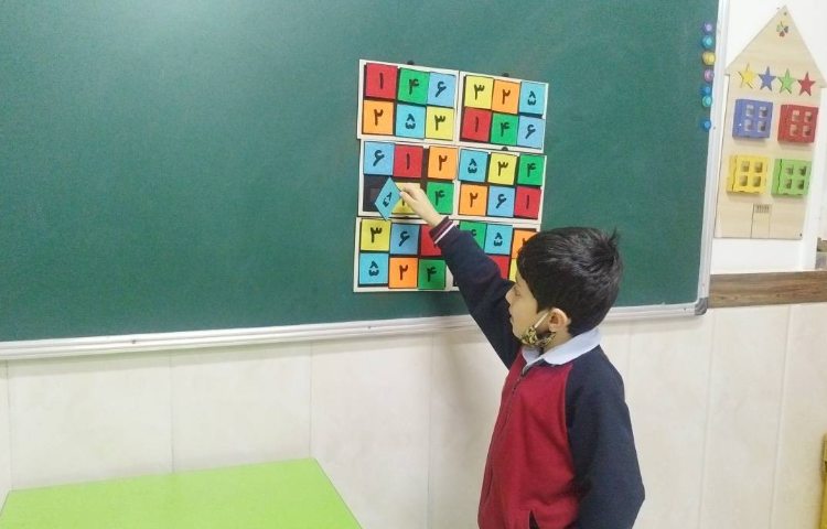 ریاضی بازی جدول شگفت انگیز اعداد 5