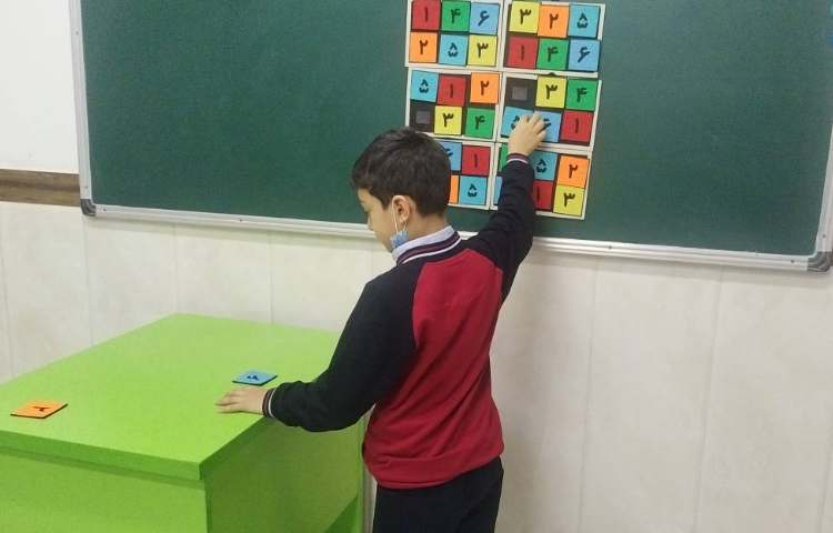 ریاضی بازی جدول شگفت انگیز اعداد 6