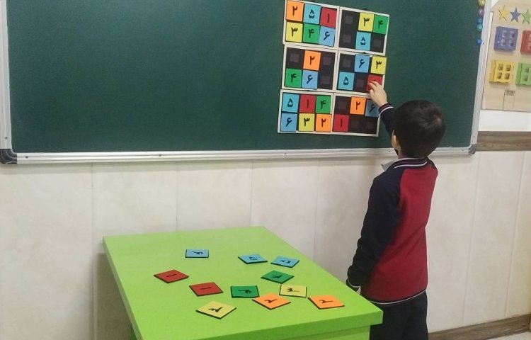 ریاضی بازی جدول شگفت انگیز اعداد 7