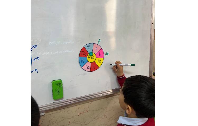 ریاضی بازی جمع ذهنی به کمک ابزار 8