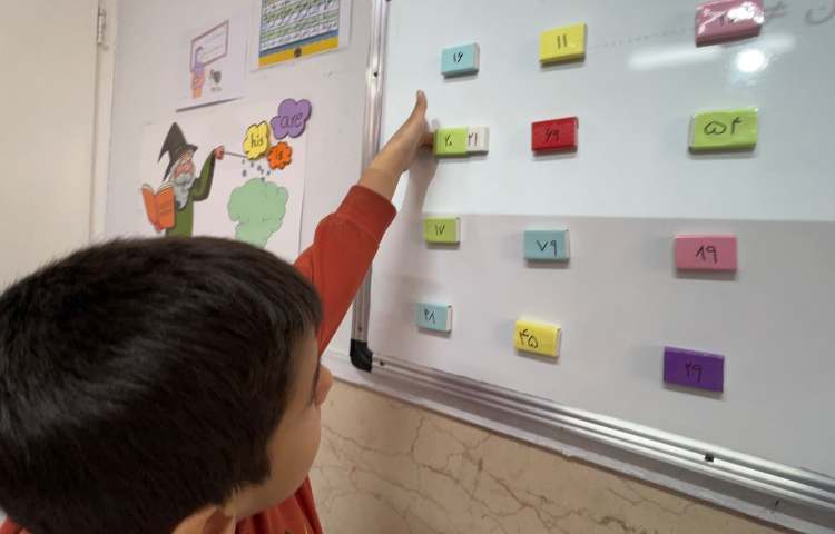 ریاضی بازی قبل و بعد اعداد 4