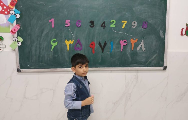 ریاضی با هدف تشخیص اعداد فارسی با انگلیسی 3