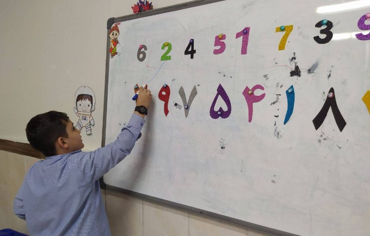 ریاضی با هدف تشخیص اعداد فارسی و انگلیسی 1