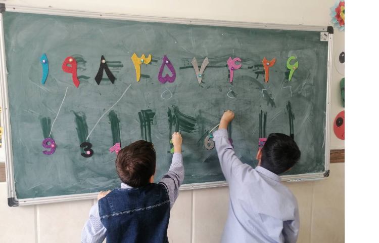 ریاضی با هدف تشخیص اعداد فارسی و انگلیسی