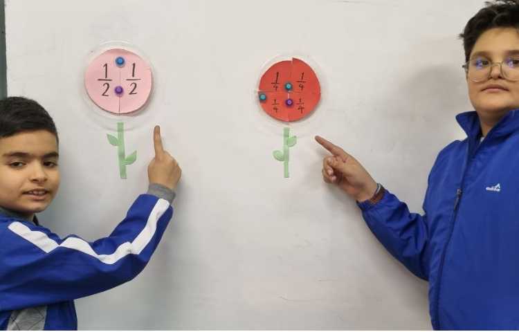 ریاضی به انگلیسی fraction 1