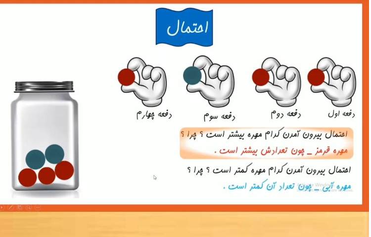ریاضی تدریس احتمال