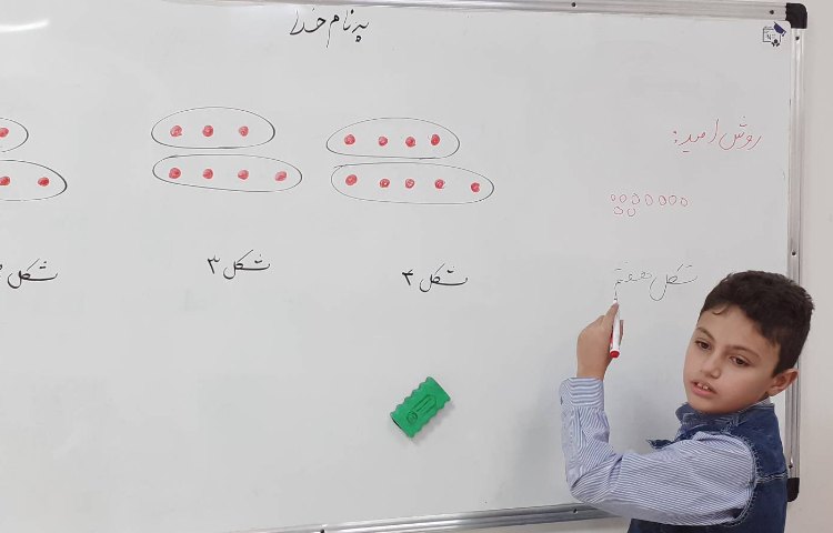 ریاضی تدریس ص 9 رابطه الگوها 2