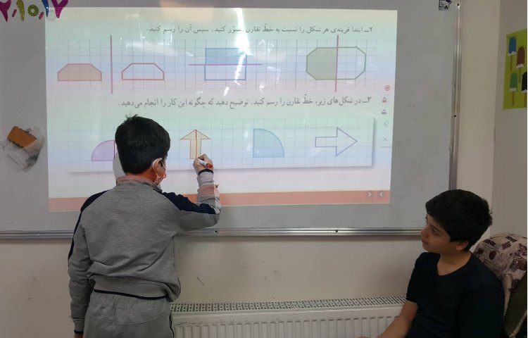 ریاضی- تقارن محوری 2