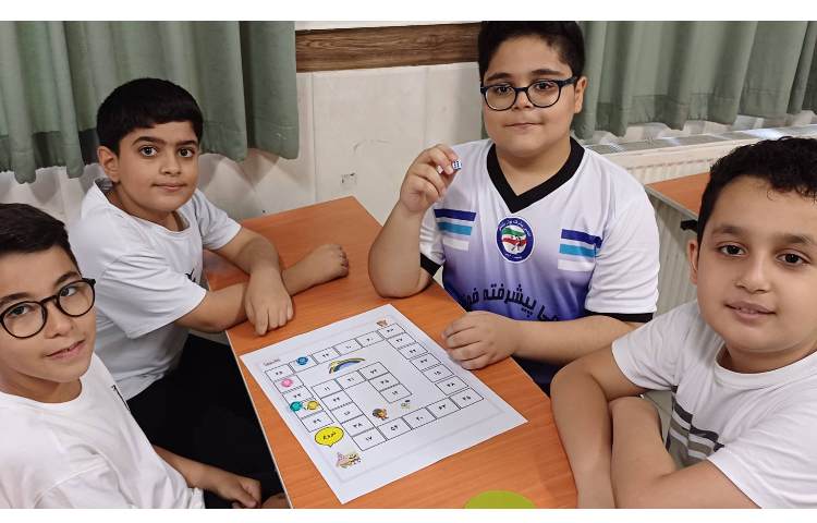 ریاضی تقسیم و باقی مانده همراه با بازی در کلاس 1