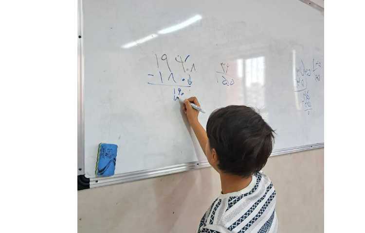 ریاضی تقسیم چکشی 7