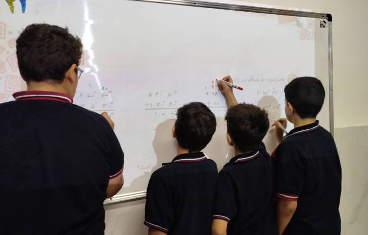 ریاضی - تمرین جمع و تفریق عددهای مرکب 4