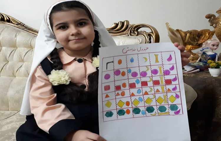 ریاضی (جدول دوستی ) 1