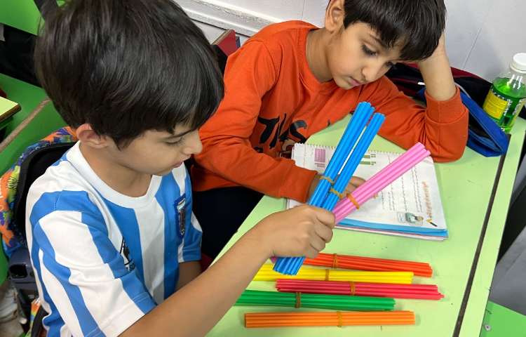 ریاضی، جمع و تفریق اعداد دو رقمی با کمک نی و روش فرآیندی 4