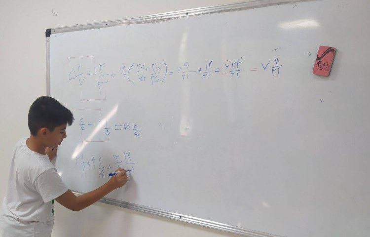 ریاضی جمع و تفریق اعداد مخلوط 2