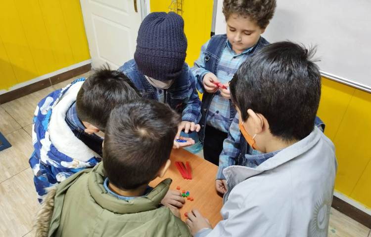 :ریاضی، جمع و تفریق فرآیندی،کلاس فضانوردان 2