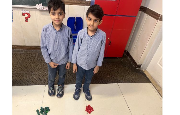 ریاضی : حل دست ورزی دسته و دانه 1