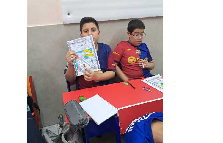 ریاضی حل کاربرگ کسرها 3