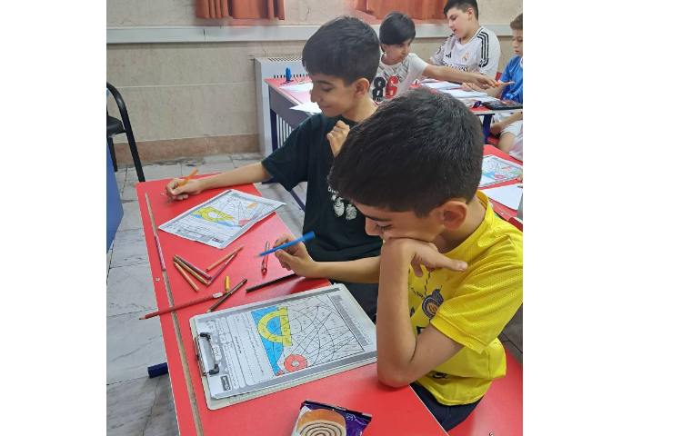 ریاضی حل کاربرگ کسرها 5