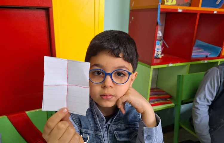 ریاضی، دست ورزی آشنایی با کسر 2