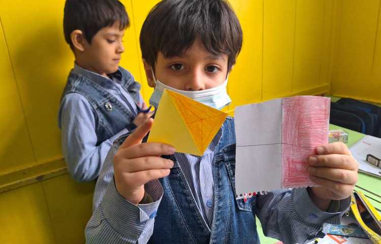 ریاضی، دست ورزی آشنایی با کسر 3